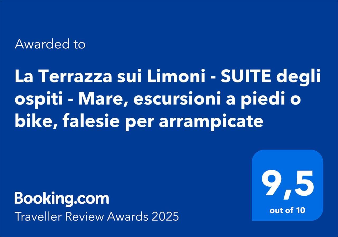 Cisano sul Neva La Terrazza Sui Limoni - Suite Degli Ospiti - Mare, Escursioni A Piedi O Bike, Falesie Per Arrampicate מראה חיצוני תמונה